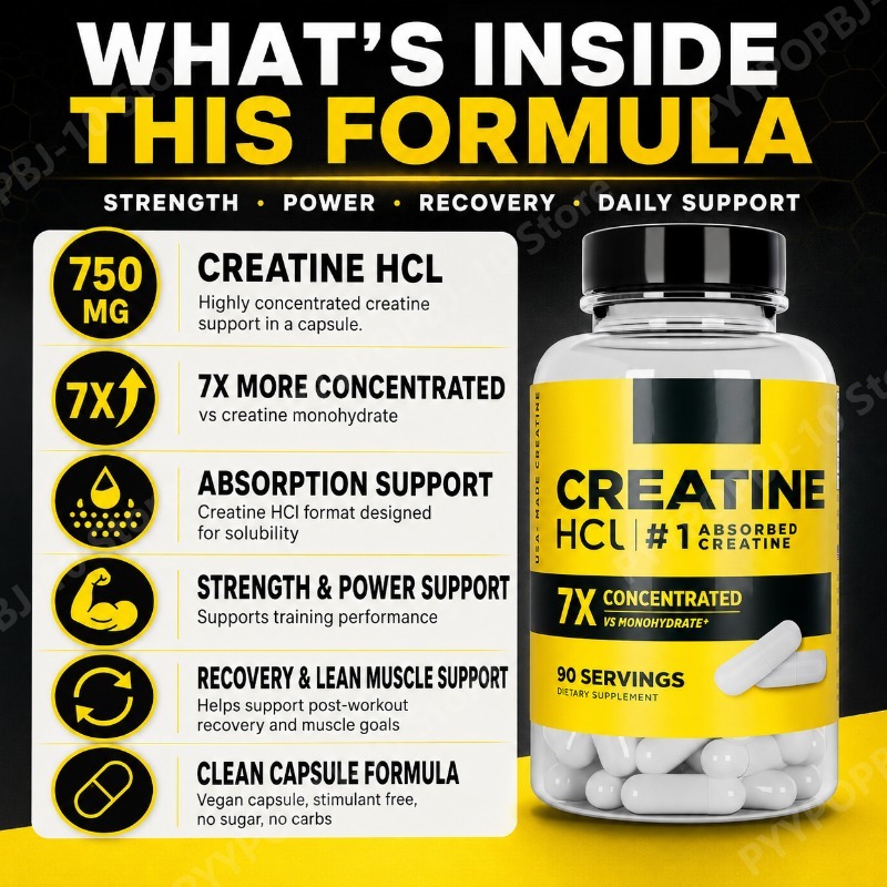 クレアチンHCl 750mg 90カプセル フィットネス筋肉 - Nutrition Of Fitness のレビューと価格