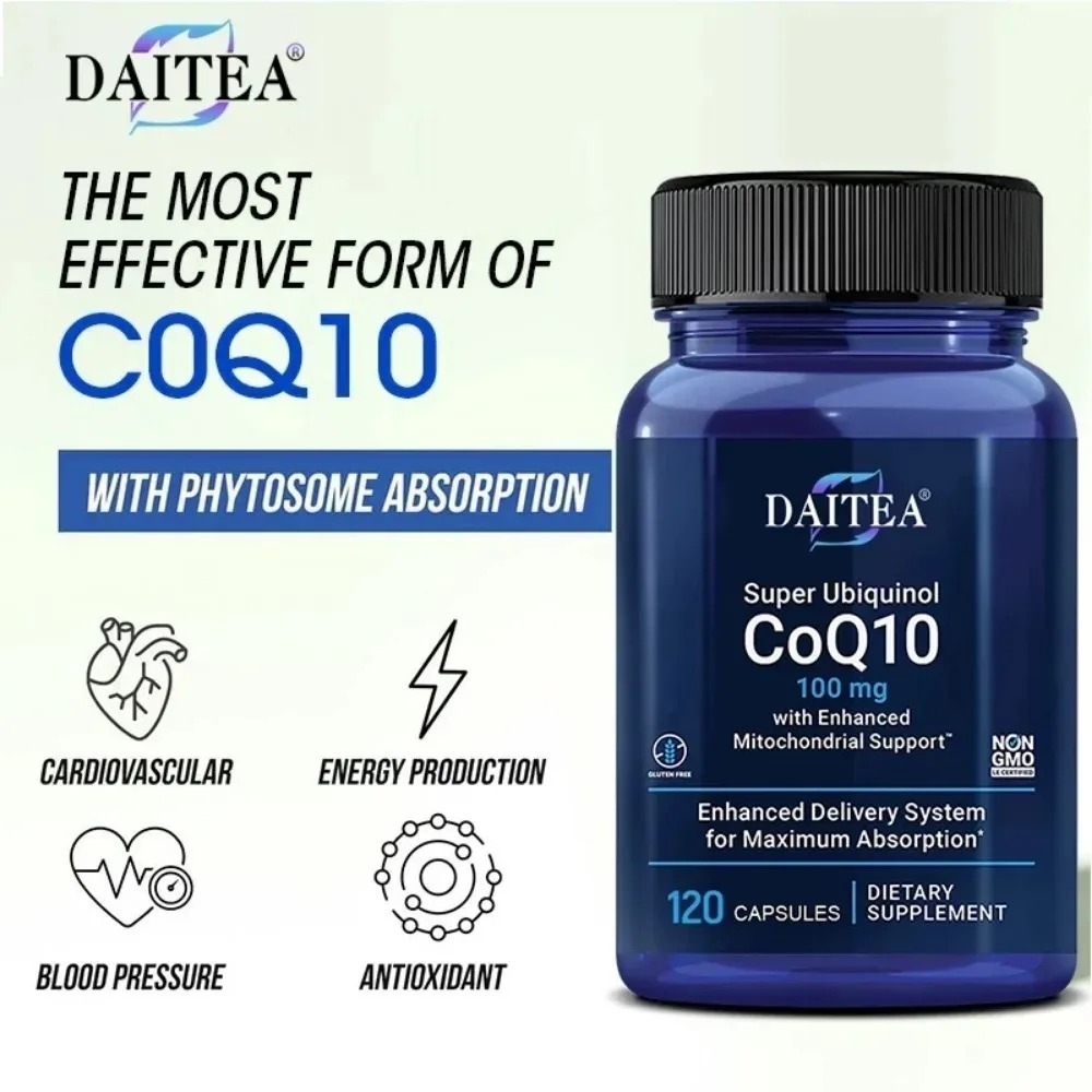 ユビキノール100mg CoQ10、心臓の健康、120ソフト - Coq10 Ubiquinol Softgel のレビューと価格