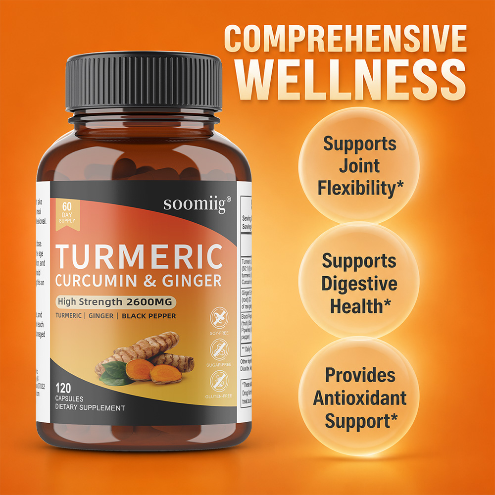 ウコン、生姜、黒胡椒カプセル、抗酸化物質、関節の快適さ、消化 - Turmeric Curcumin Capsule のレビューと価格